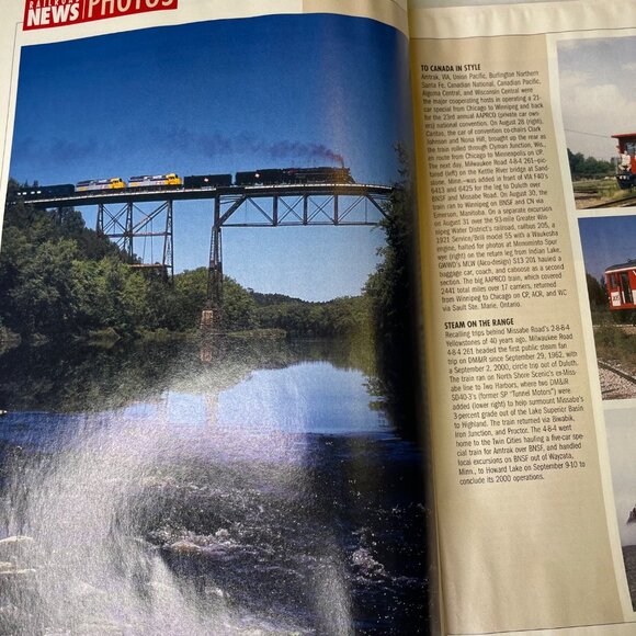 Trains Magazine December 2000 Vol 60 no 12 Railroad Enthusiast Book u Holiday Is - Picture 7 of 13